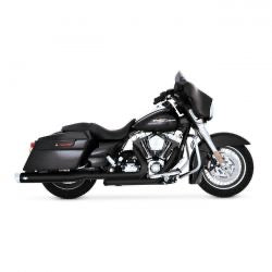 vance & hines dresser duals crossover head pipes blk - 09-16 Touring