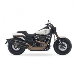 kesstech fusion short slip-on blk slash short down - 114" M8 Softail