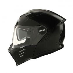 simpson darksome full-face helmet - blk metal