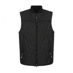 john doe lowrider waxed vest - blk