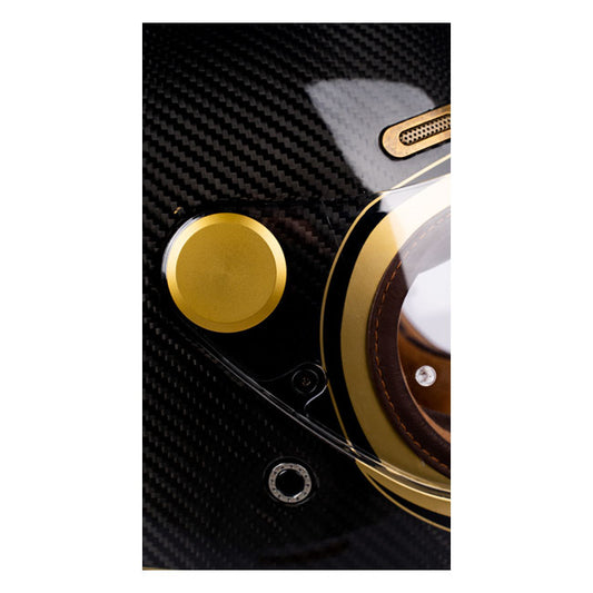 by city roadster roadster III carbon helmet - gold/black