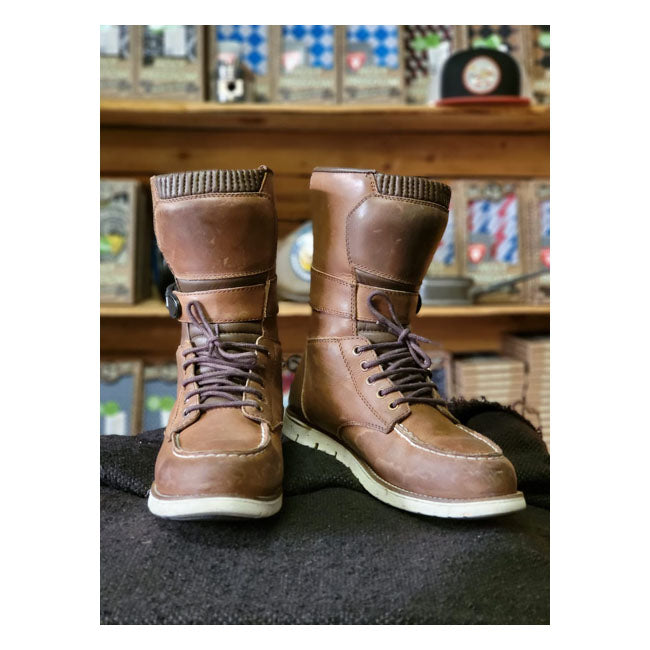 holy freedom terminator waterproof boots - brown