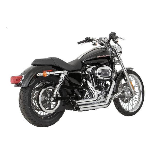 thorcat - v&h anarchy 2-1/2" shortshots kipufogórendszer króm - 2004-2013 Sportster