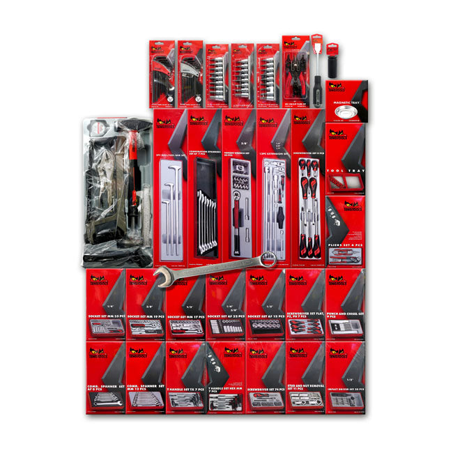 tengtools harley-davidson műhely szerszámkészlet & szerszámos kocsi