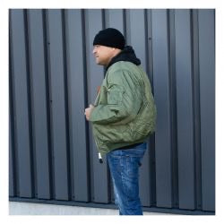 MA-1 bomber flight jacket - green