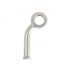 trw varioflex banjo fitting silver 3/8"-10mm, 45 degree left