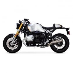 vance & hines hi-output slip-on brushed stainless - 14-20 BMW R9 T