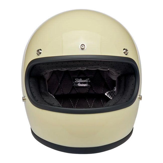 biltwell gringo helmet vintage white