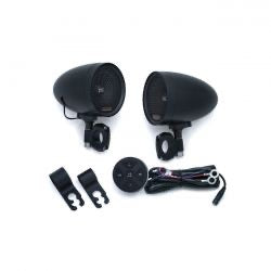 kuryakyn road thunder speaker pods kit - 100W