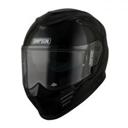 simpson venom full-face helmet - blk metal