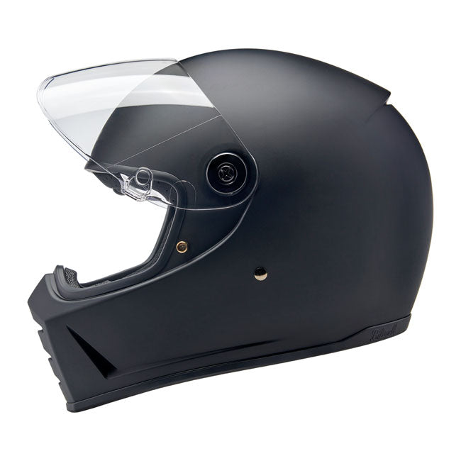 biltwell lane splitter helmet - Flat Black