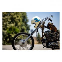 biltwell gringo helmet santa cruz handmade vintage white