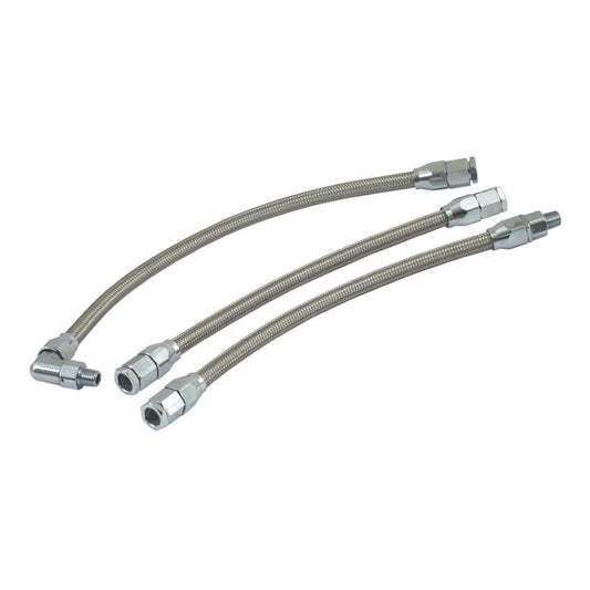 Goodridge braided oil line - 92-01 Softail