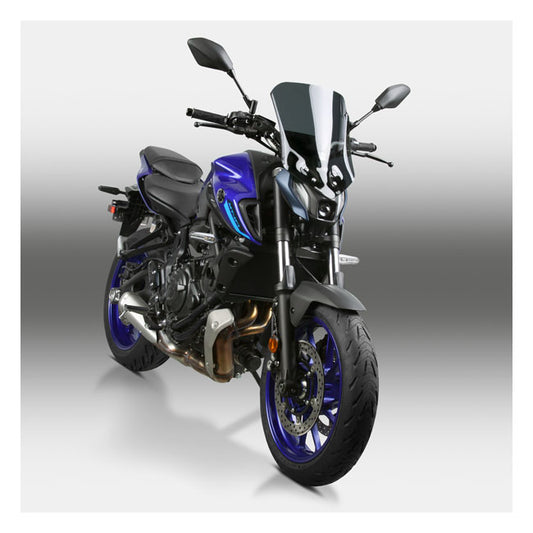 nc vágott vstream short plexi - sötét - 2021-2023 Yamaha MT-07