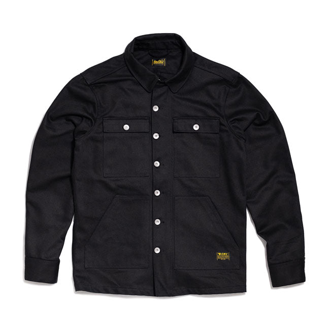 bike shed resistant overshirt moto kabát fekete
