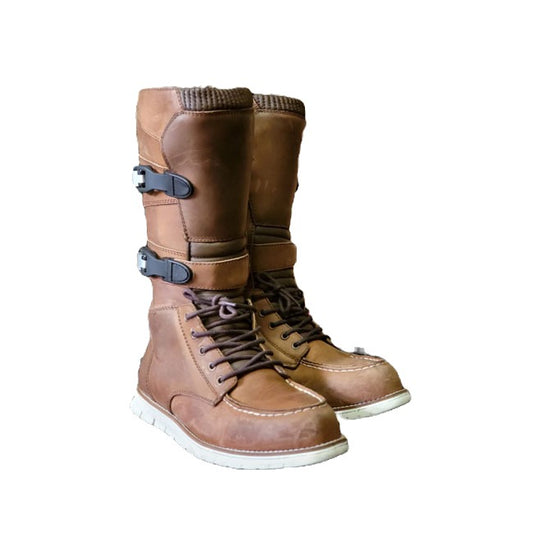 holy freedom terminator high waterproof boots - brown