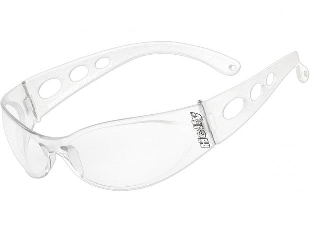 helly pro street biker glasses - clear