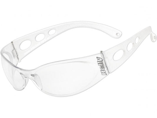 helly pro street biker glasses - clear