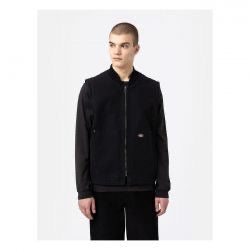 dickies duck canvas vest - stone washed blk