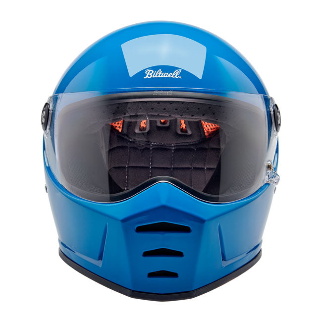 biltwell lane splitter helmet - Tahoe Blue