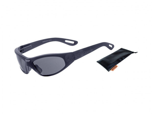 helly black skulls sunglasses - black