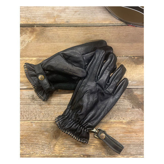 13 1/2 loud ride moto gloves - blk