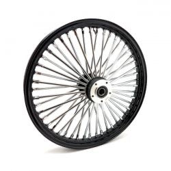 2.15 X 21 DF front wheel set 48 fat spokes blk - HD Custom Applications