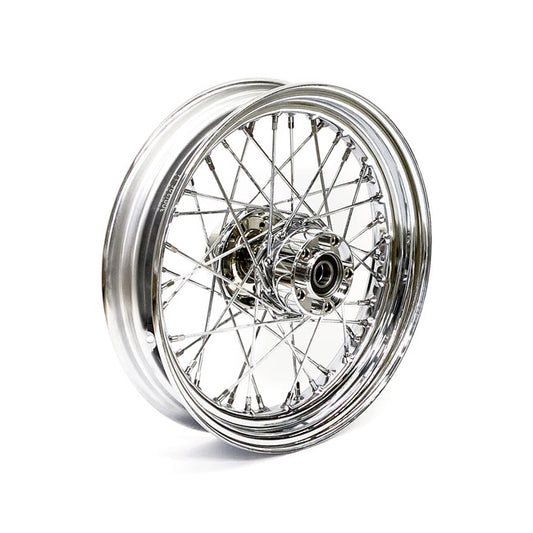 3.0 x 16 hátsó kerék szett 40 króm küllős - 08-20 XL (no ABS)