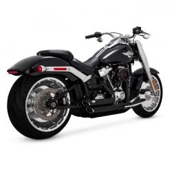 vance & hines shortshots staggered pcx exhaust blk - 18-24 Softail