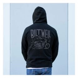 biltwell oops zip pullover hoodie