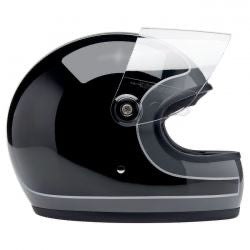 biltwell gringo s helmet storm gray/ black tracker gloss