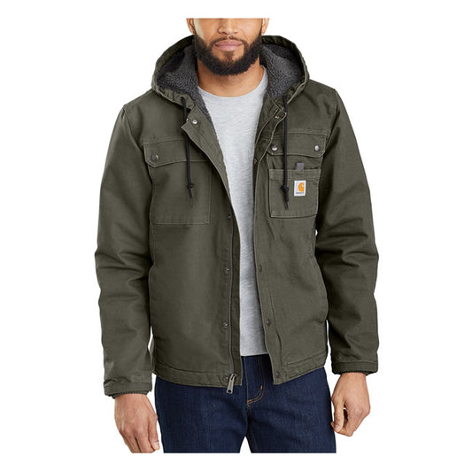 carhartt barlett kabát - moss