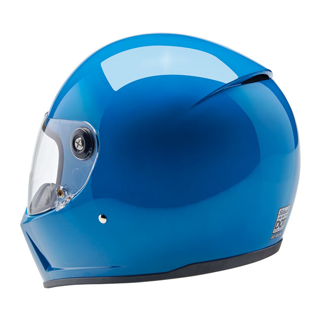 biltwell lane splitter helmet - Tahoe Blue