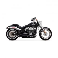 vance & hines big radius pcx exhaust blk - 18-20 FXS/ 18-24 FL/ 19-20 FXDRS