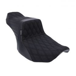 le pera tailwhip double diamond 2-up seat - gripp blk - 23-24 Touring