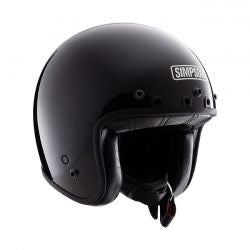 simpson chopper helmet - black