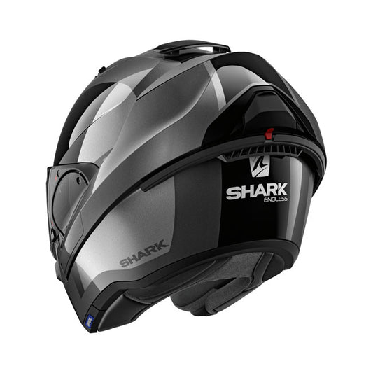 shark evo-ES Endless bukósisak fekete