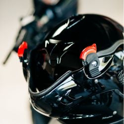 roof boxer alpha helmet - black