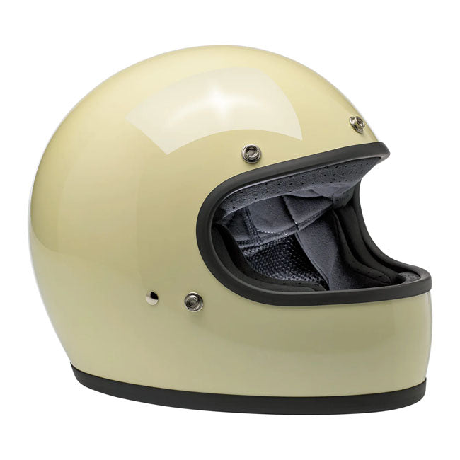 biltwell gringo helmet vintage white