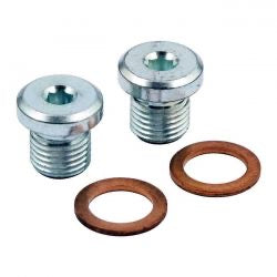 vance & hines 12mm o2 sensor plug set zinc - 09-20 H-D