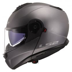 ls2 strobe II helmet matt titanium