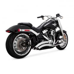 vance & hines big radius pcx exhaust chr - 18-20 FXS/ 18-24 FL/ 19-20 FXDRS