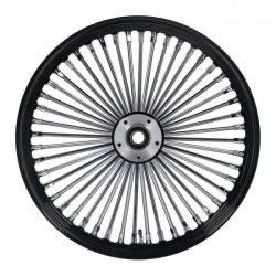 2.15 X 19 SF front wheel set 48 fat spokes blk - 04-05 FXDWG
