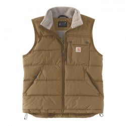 carhartt montana loose fit insulated vest - oak brown