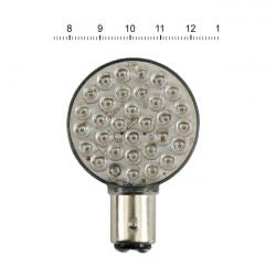 lollipop foat led tailight & turn signal bulb - amber