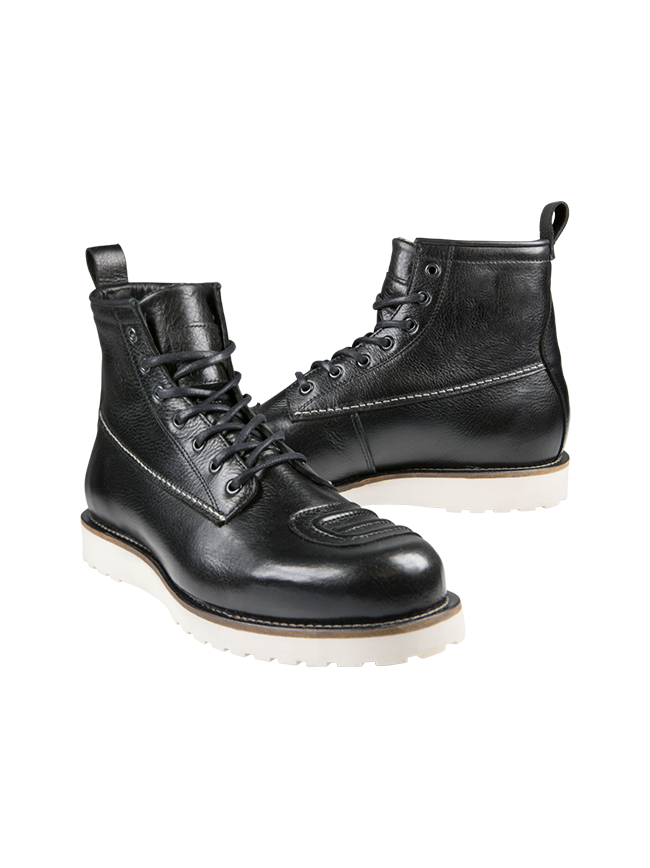 john doe iron motoros bakancs fekete