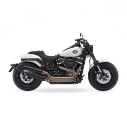 kesstech fusion short slip-on blk slash short down - 114" M8 Softail