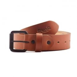 trip machine single pin belt - vintage tan
