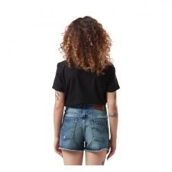 von dutch printed snake women t-shirt - blk