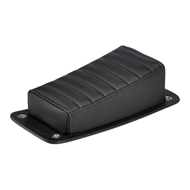 Biltwell Harlot Pillion Pad - Black Tuck-n-Roll
